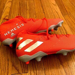 ADIDAS NEMEZIZ 19.3 Men's Vibrant Orange Indoor Soccer Cleats ~ Sz 9 ~ NWT!